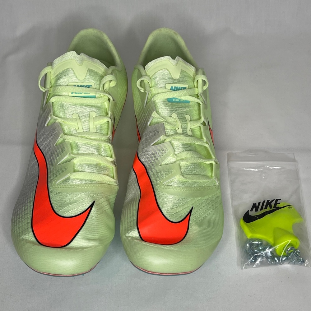 Nike Zoom Ja Fly 3 Volt/Orange Track Cleats Spikes Men’s Sz: 13 865633-700